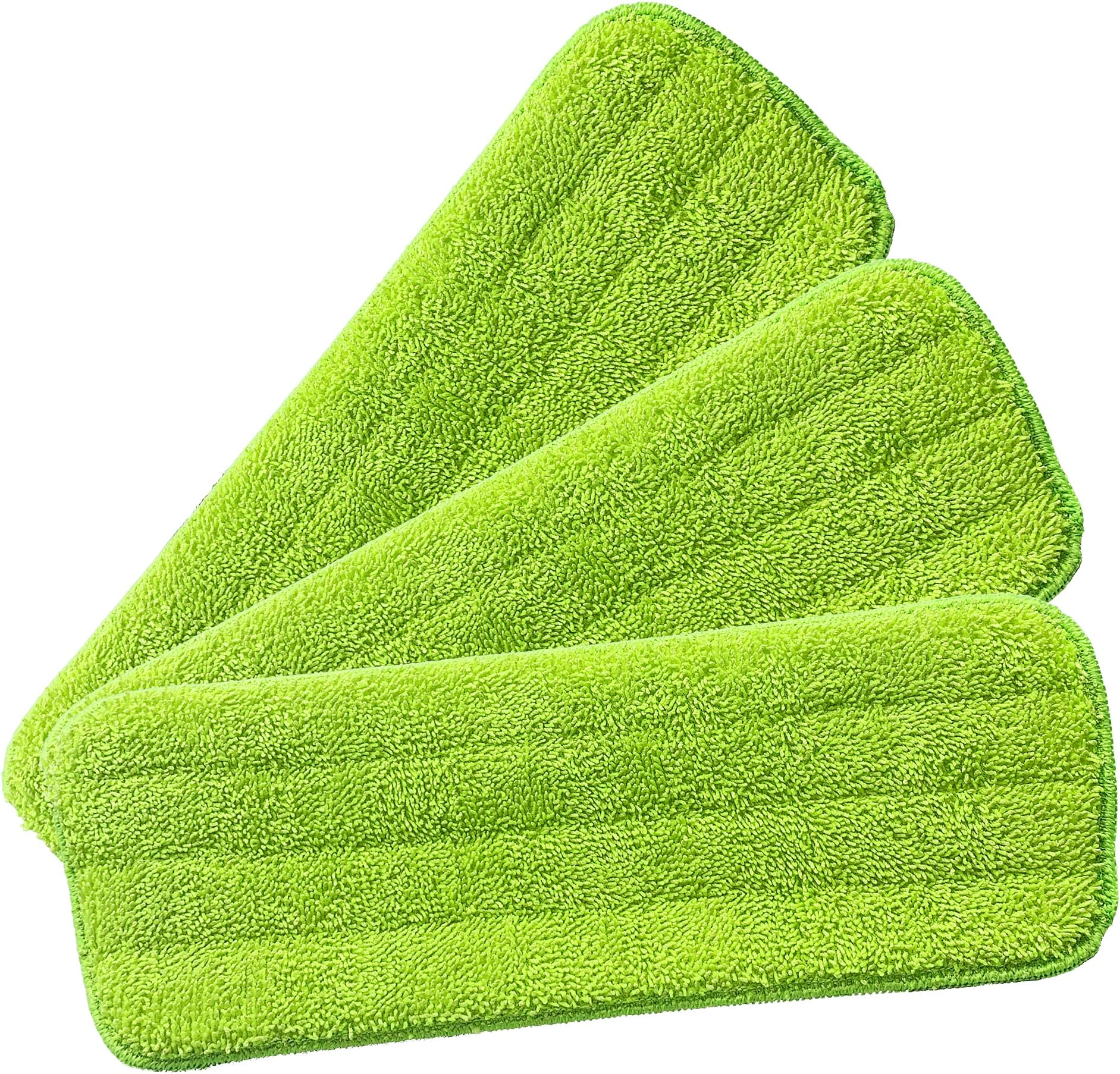 Laminate Floor Mop Replacement Microfibre Mop Pads, Pack of 3 Spray Replacement Pads − Machine Washable, Reusable, High Absorbent Refill Pads That Fit Most Microfibre Mops for Cleaning Floors
