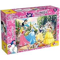 Liscianigiochi Disney Princess Puzzle DF Supermaxi, 108 Pezzi, Multicolore, 74174