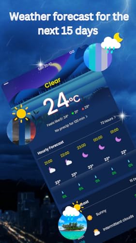 Weather , Live Forecast Widget and Radar 2023