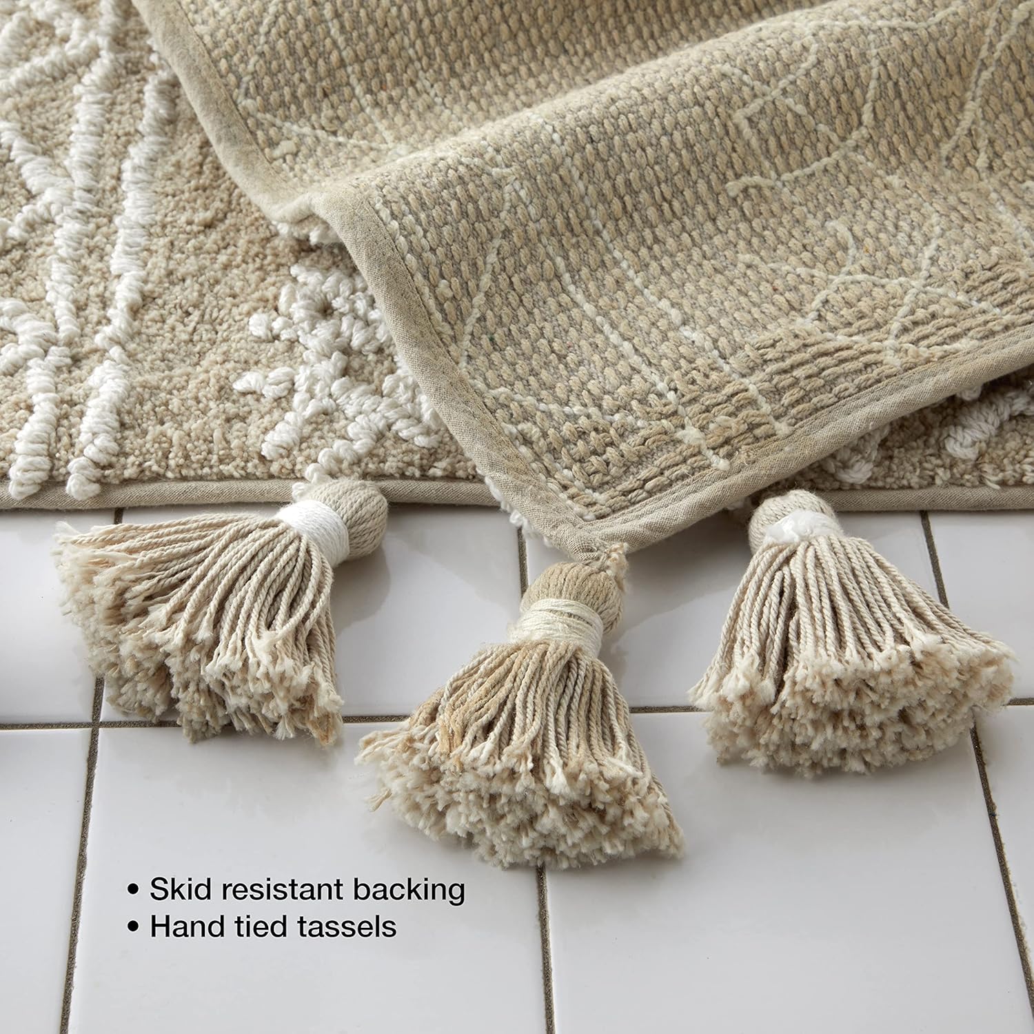 SKL Home Medallia Rug, Natural, 20 inches x 30 inches