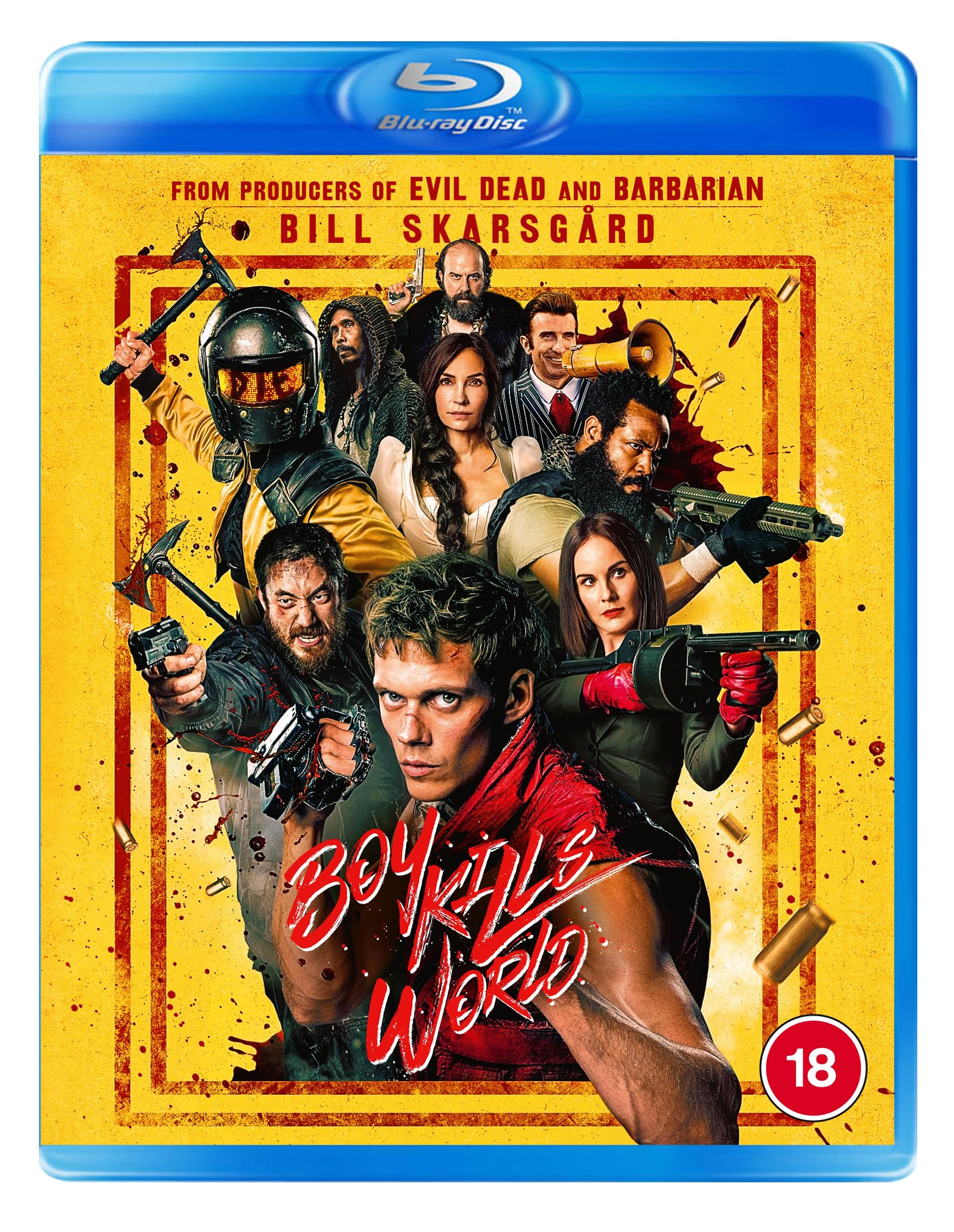 Boy Kills World [Blu-ray] German Import, English Audio, Brand New And Sealed;