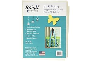 Bosal R-Form Sew In Fusible Stab White Foam Stabilizer Fuse 58x18