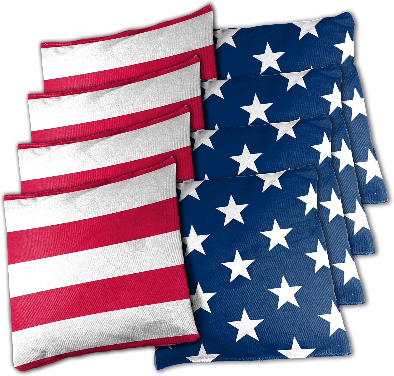 Wild Sports Stars and Stripes Cornhole Bean Bags