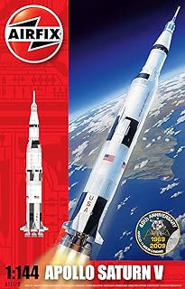 Airfix A11170 1:144 Scale Nasa Apollo Saturn V Rocket Model Kit