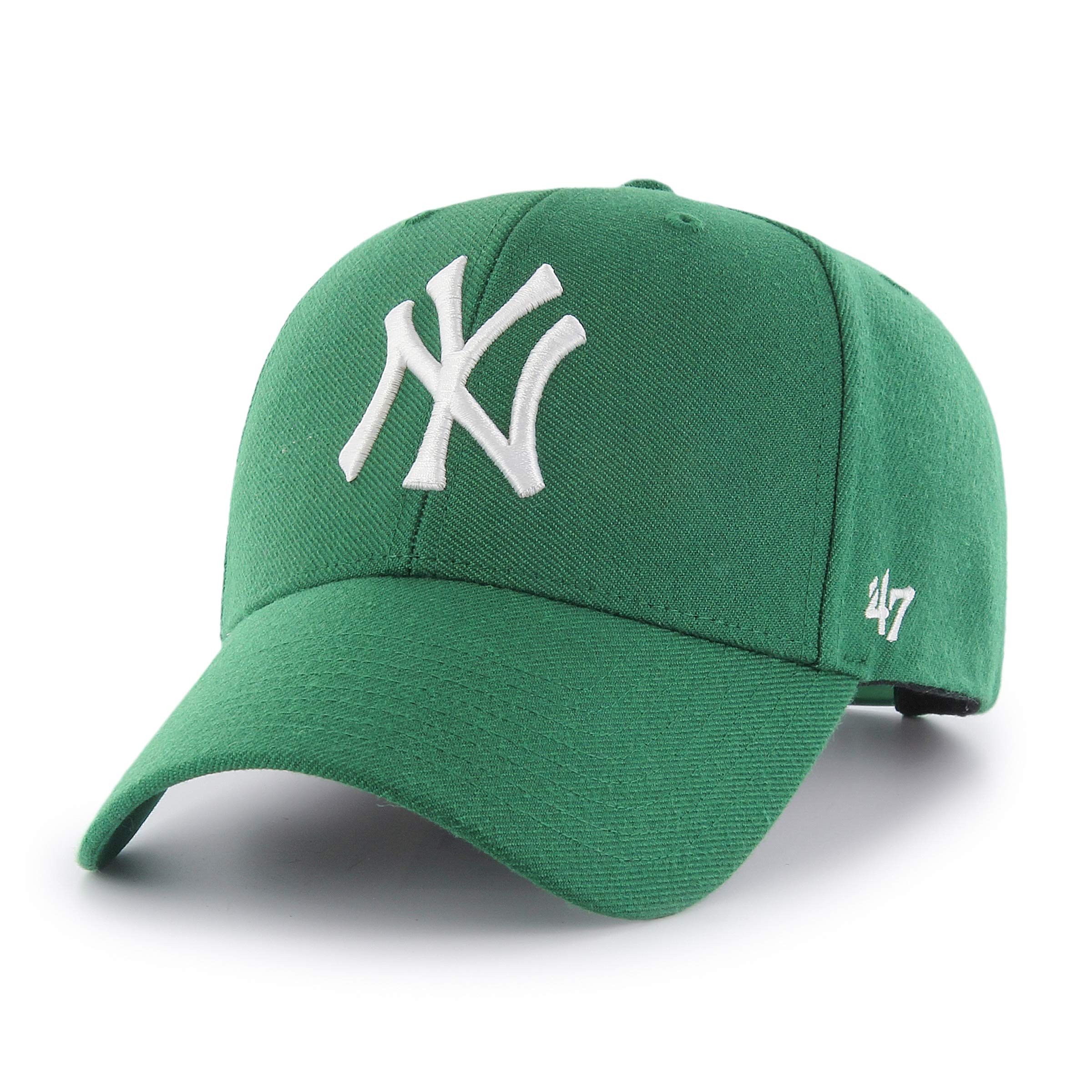 4747 Brand Snapback Cap - MVP New York Yankees kelly green, Kelly Green, One Size