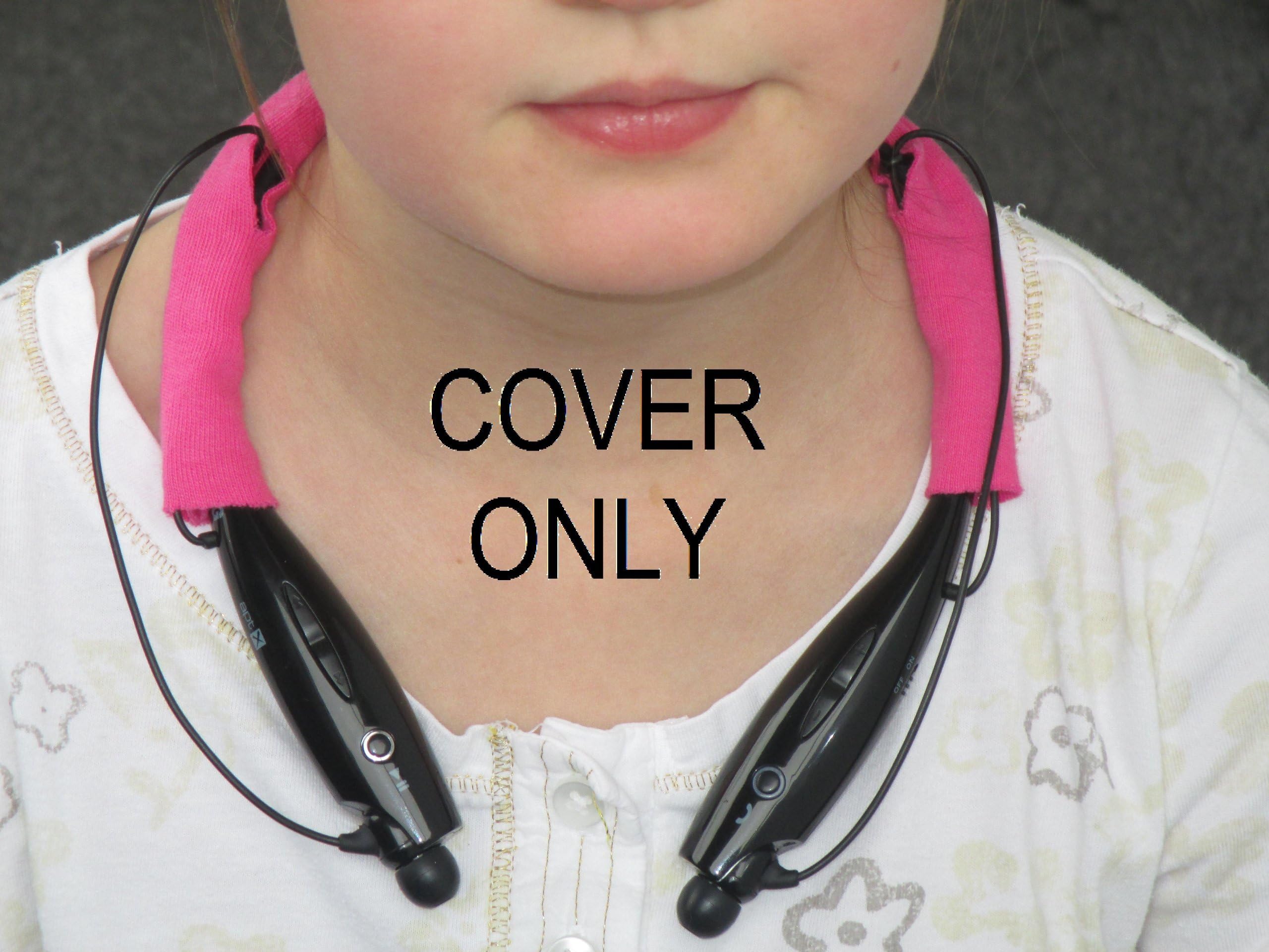 Fleece MySoftCover Headset Cover to fit LG Tone/Plus/Pro/Ultra/INFINIM (Short Style Pink)