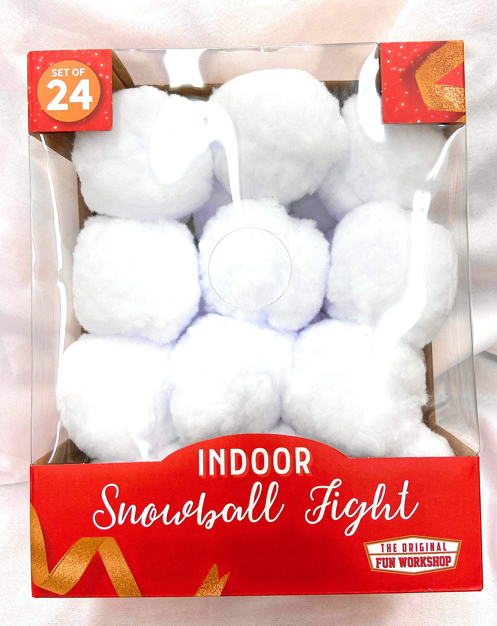 Grandstar 24 Snow Soft; Snowball Fights in The Living Room; Fake Snow, Snowballs-The Original Fun Workshop