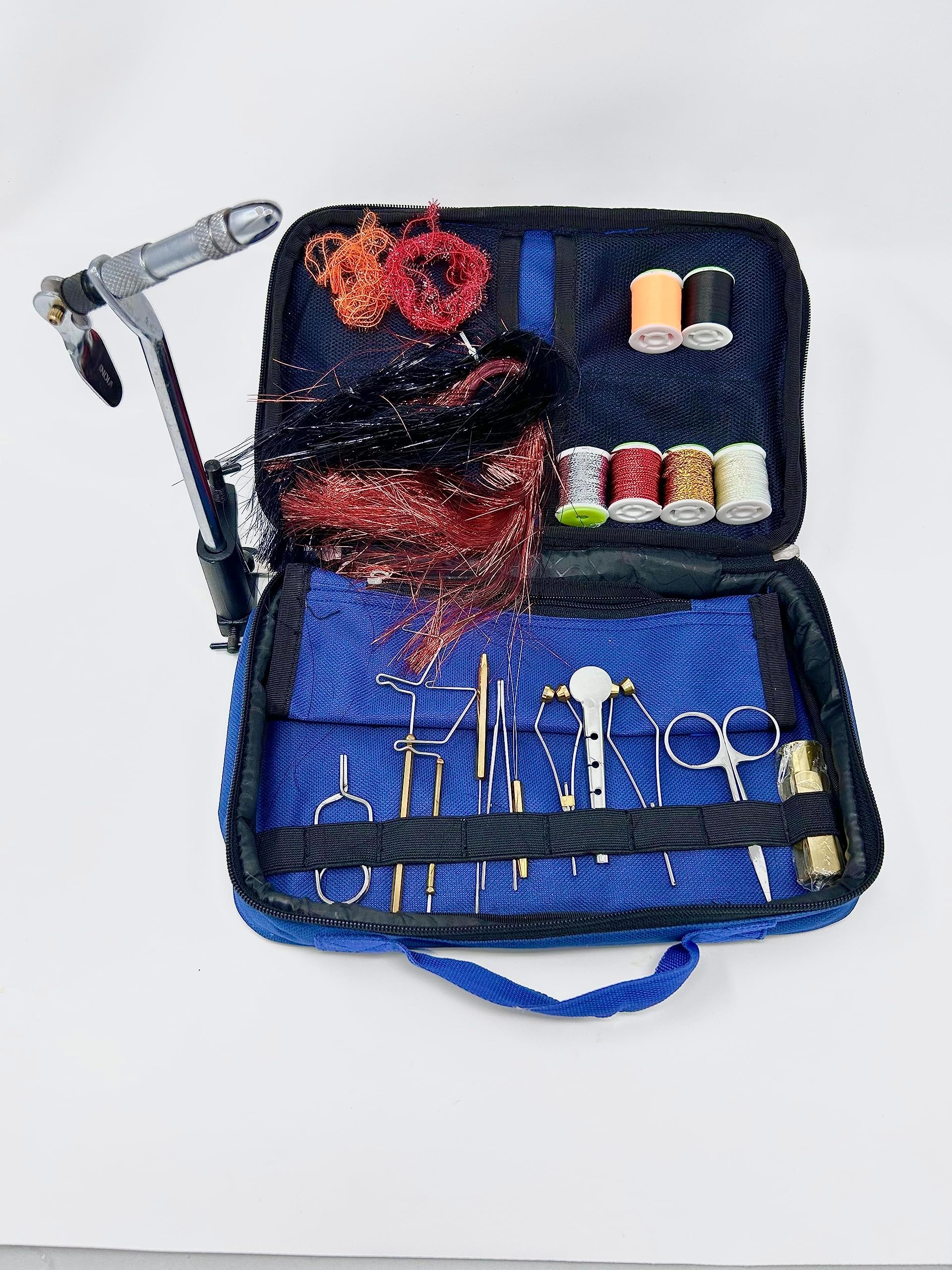FLYCAST - Fly Tying Kit Rotary AA Vice and Tools