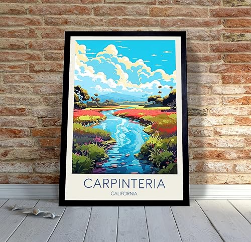 Miniatura 3 de Carpinteria Poster, Carpinteria Print, Carpinteria Art, Cityscape Painting, Travel Posters, Travel s, Illustration Art, Wall Decor