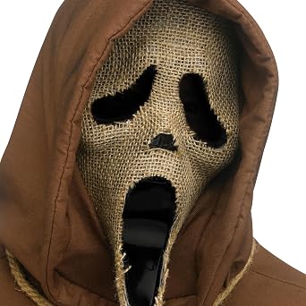 Fun World Ghost Face Scarecrow Mask