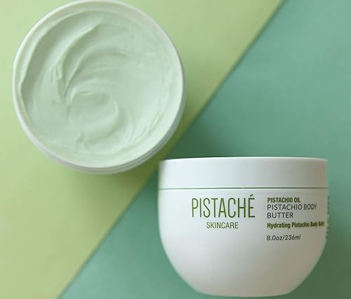 Miniatura 2 de Pistaché Skincare Juego de trío esencial de aceite de pistacho para el cuidado corporal + mantequilla corporal batida + crema de manos + bálsamo