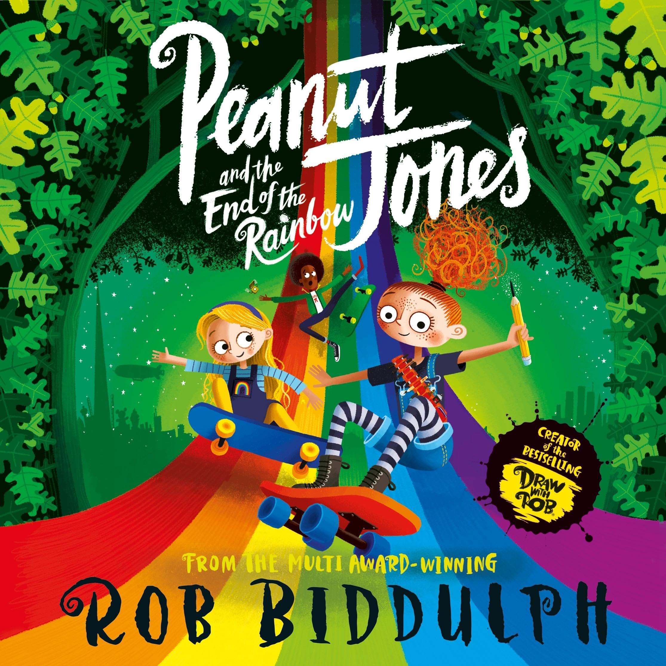 Cover art for Peanut Jones and the End of the Rainbow
