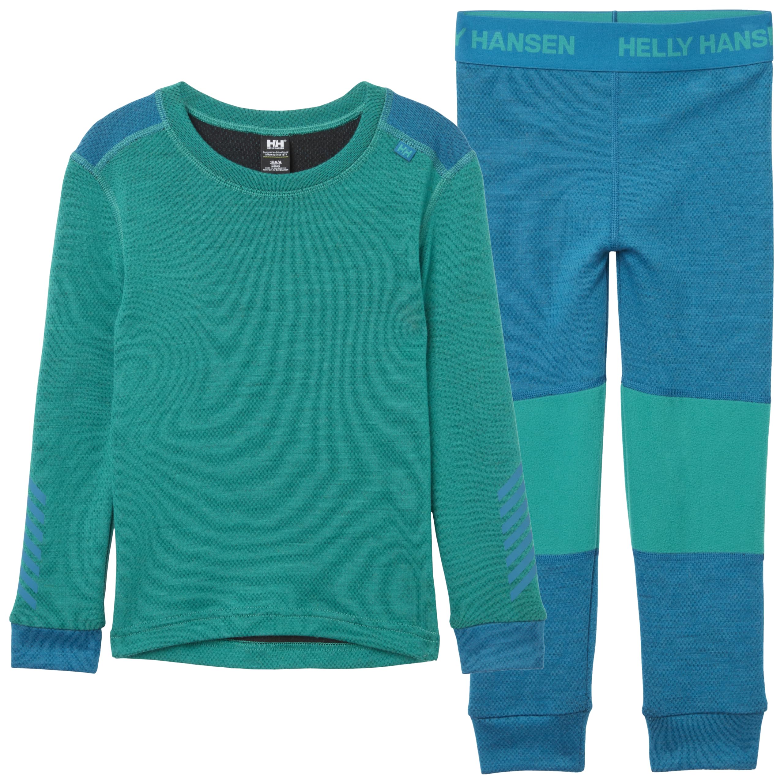 Helly-Hansen Lifa Merino Set - Kids Unisex Warm & Breathable Base Layer Set, Thermounterwäsche für Outdoor-Abenteuer