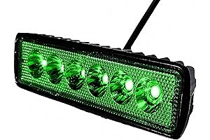 Blob Hog Feeder Light Green 12-28V LED Spot Light Bar: Illuminate Your Nighttime Explorations
