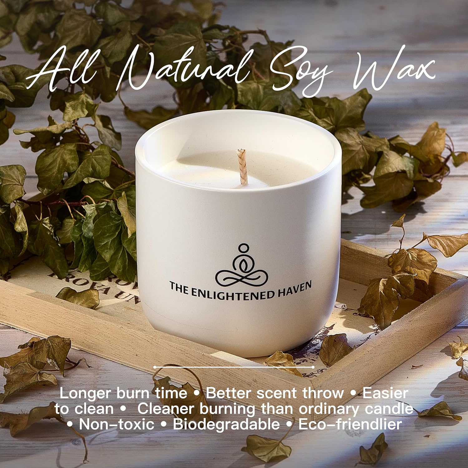 Sympathy Candle - Natural Soy Wax Scented Memorial Candles for Loss of Loved One - Remembrance, Grief, Condolences, Funeral, Thinking of You, Bereavement Gifts - Lime, Basil and Mandarin - 40 burn hrs - Image 2