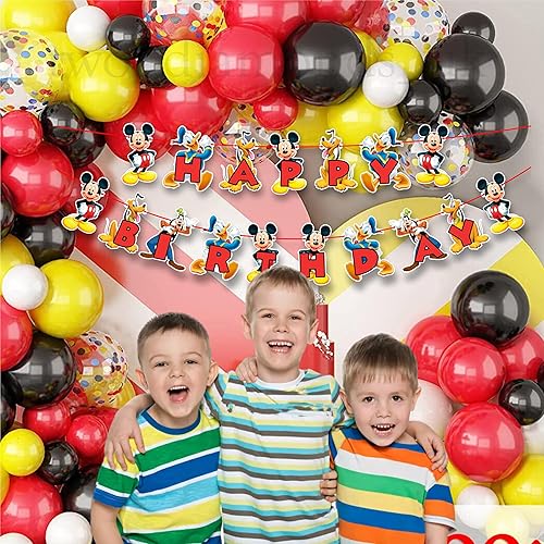 Miniatura 6 de Seyal Cartel de feliz cumpleaños de Micky Mouse