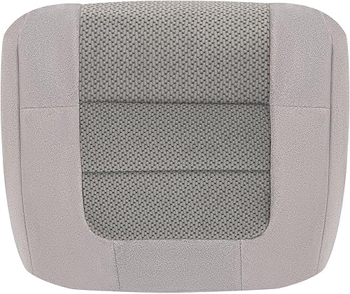 Miniatura 9 de KUAFU Funda para asiento inferior del lado del conductor, piel artificial, color bronceado, compatible con Ford F150 Lariat 2WD 4X4 FX4 cabina