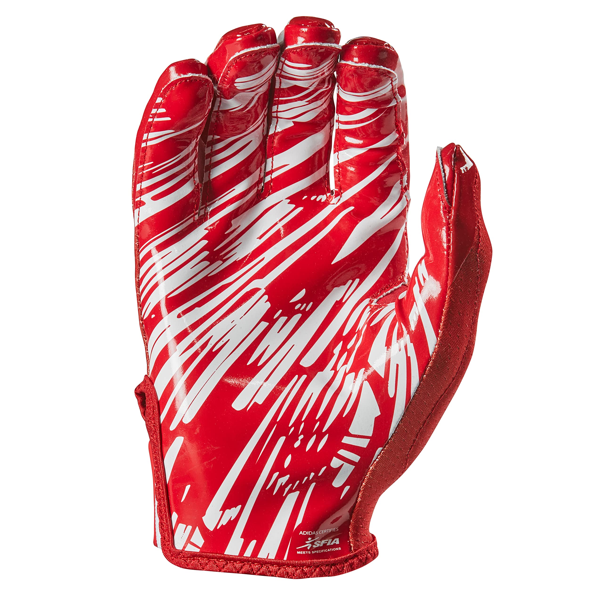 adidas Freak 6.0 - Guantes de f tbol con receptor acolchados, color rojo y blanco, talla L