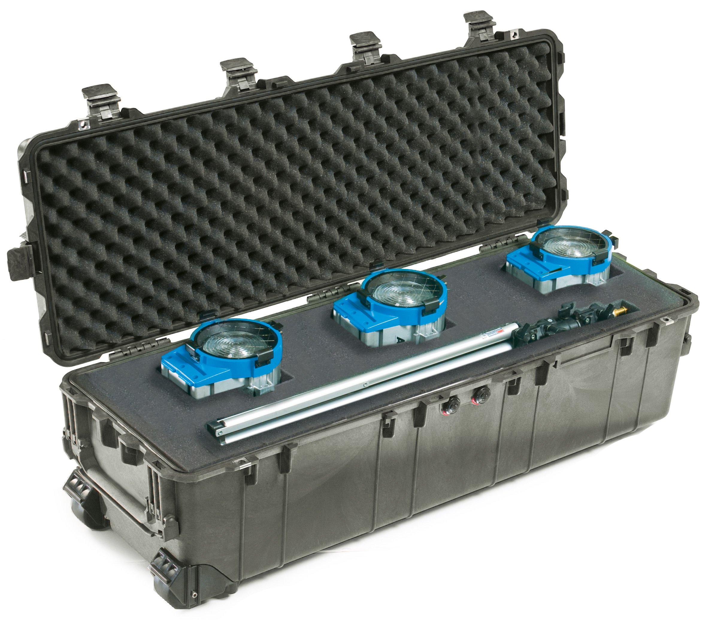 PELI 1720 Valise De Transport Pour Trépied Long, étanche à L'eau Et à La Poussière IP67, Capacité De49L, Fabriquée Aux États-Unis, Sans Mousse