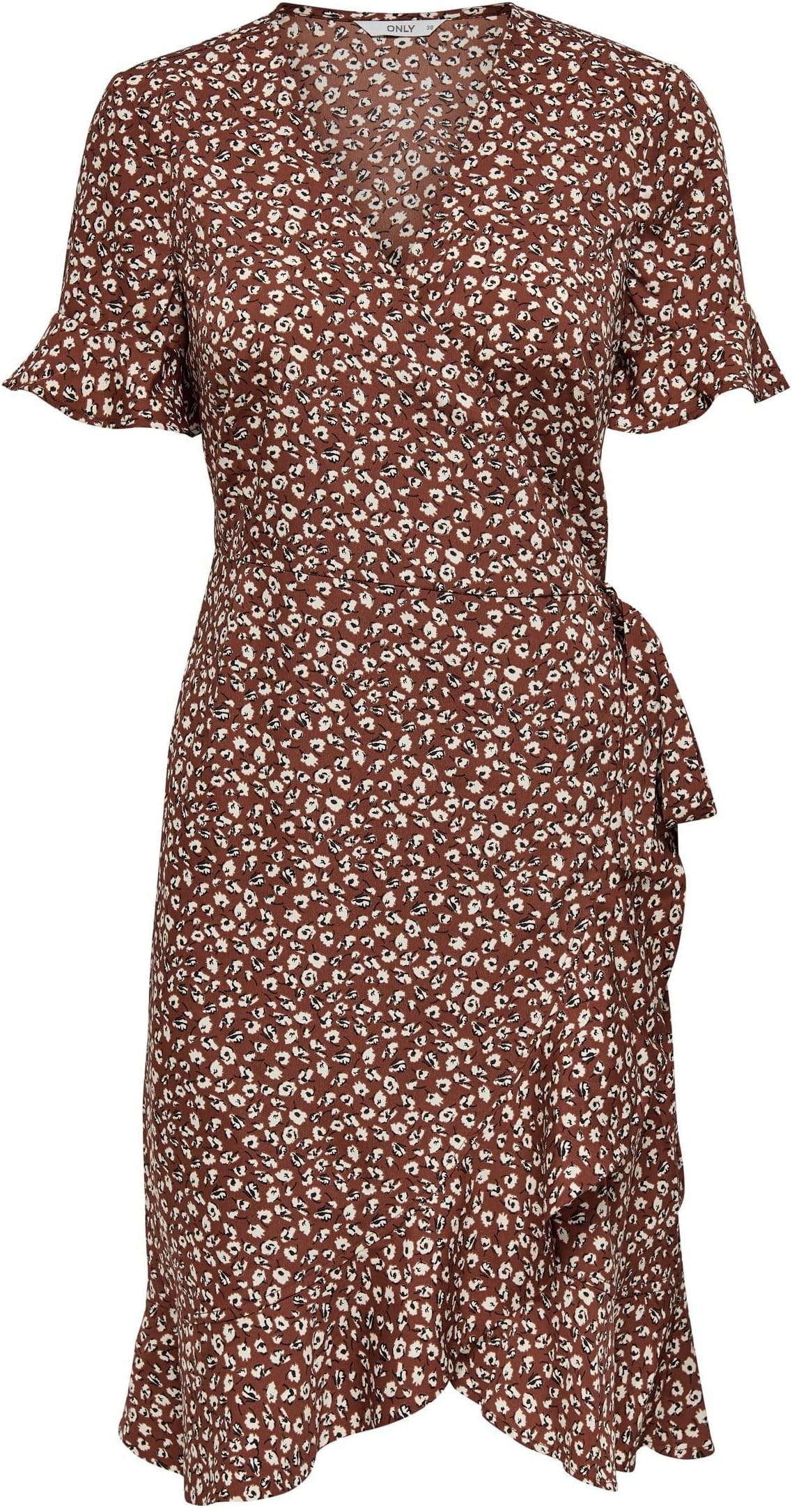 Only Womens Onlolivia S/S Wrap Dress