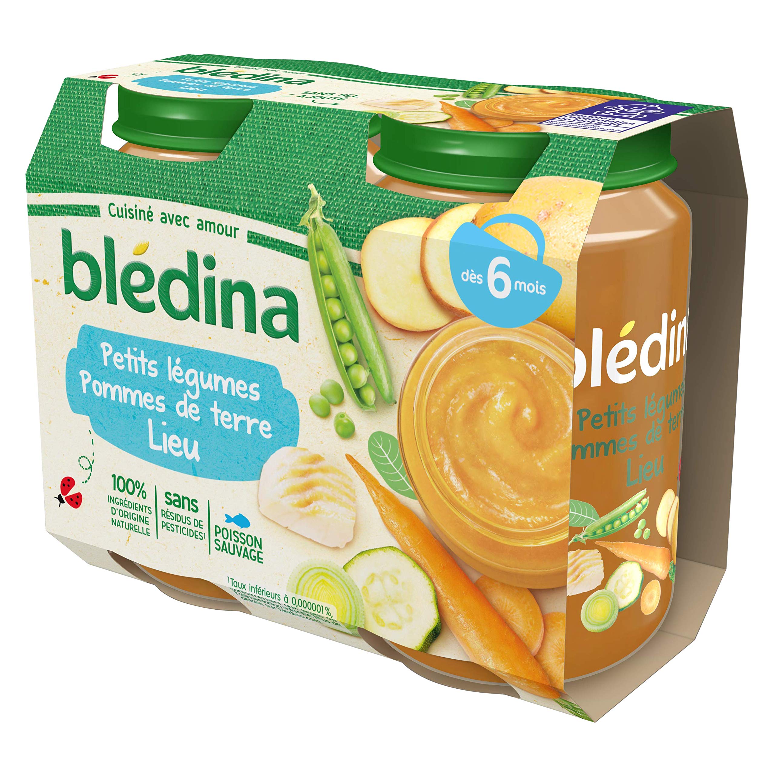 Bledina Fish And Vegetable Baby Food 2x 0g Jars Buy Online In Bosnia And Herzegovina At Desertcart