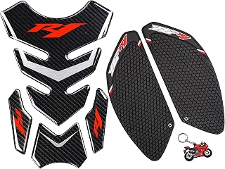 Motorcycle Tank Traction Pad Sticker Gas Fuel Tankpad for YZF R1 2009-2014
