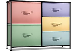 Sorbus Tie-Dye Kids Dresser