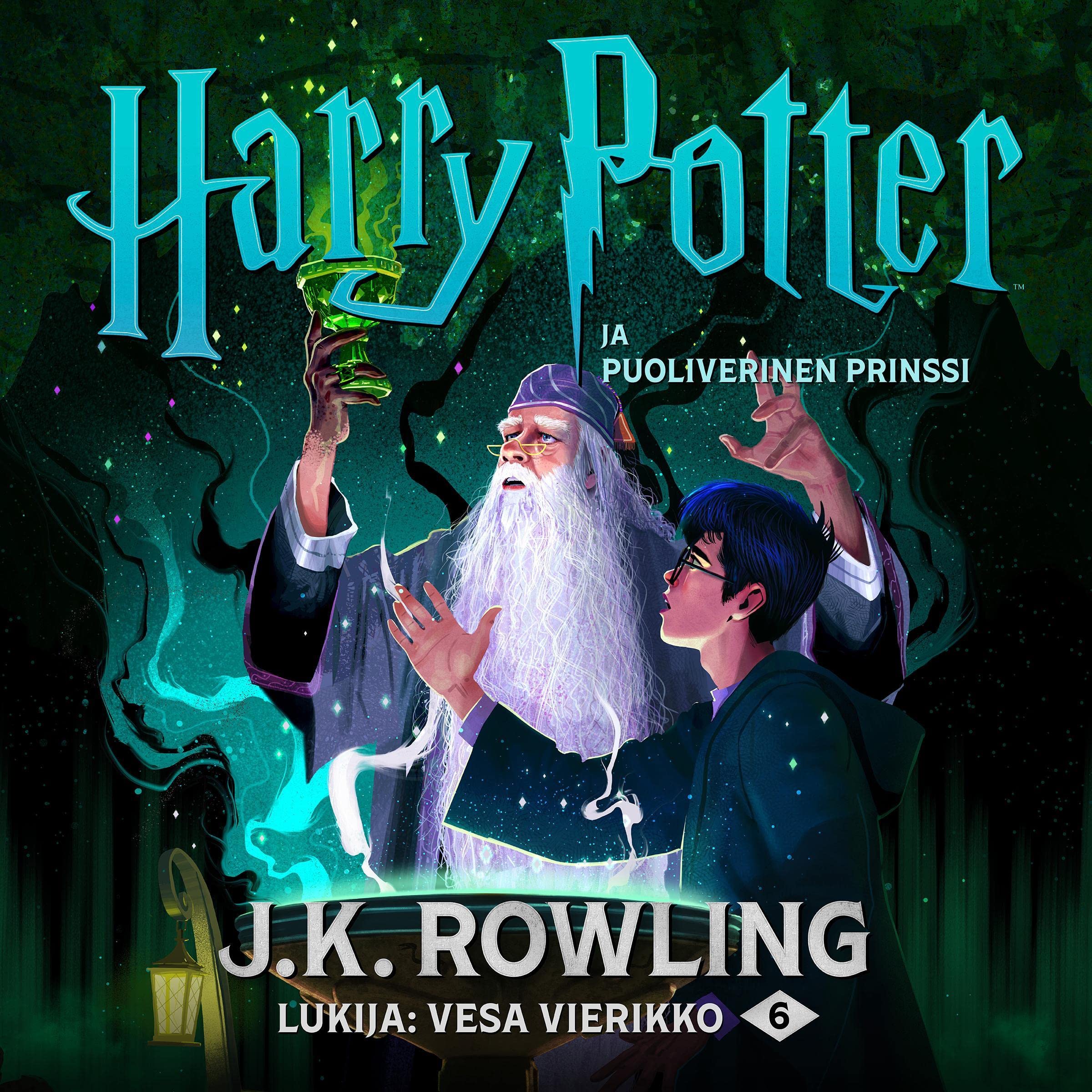 Cover art for Harry Potter ja puoliverinen prinssi