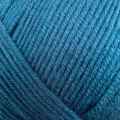 Miniatura 2 de YUMI - Hilo de algodón para bebé, 50% algodón, 50% acrílico, suave y finodeportivo (2) para tejer a ganchillo Amigurumi, 1.76 onzas (1.76 oz), 153