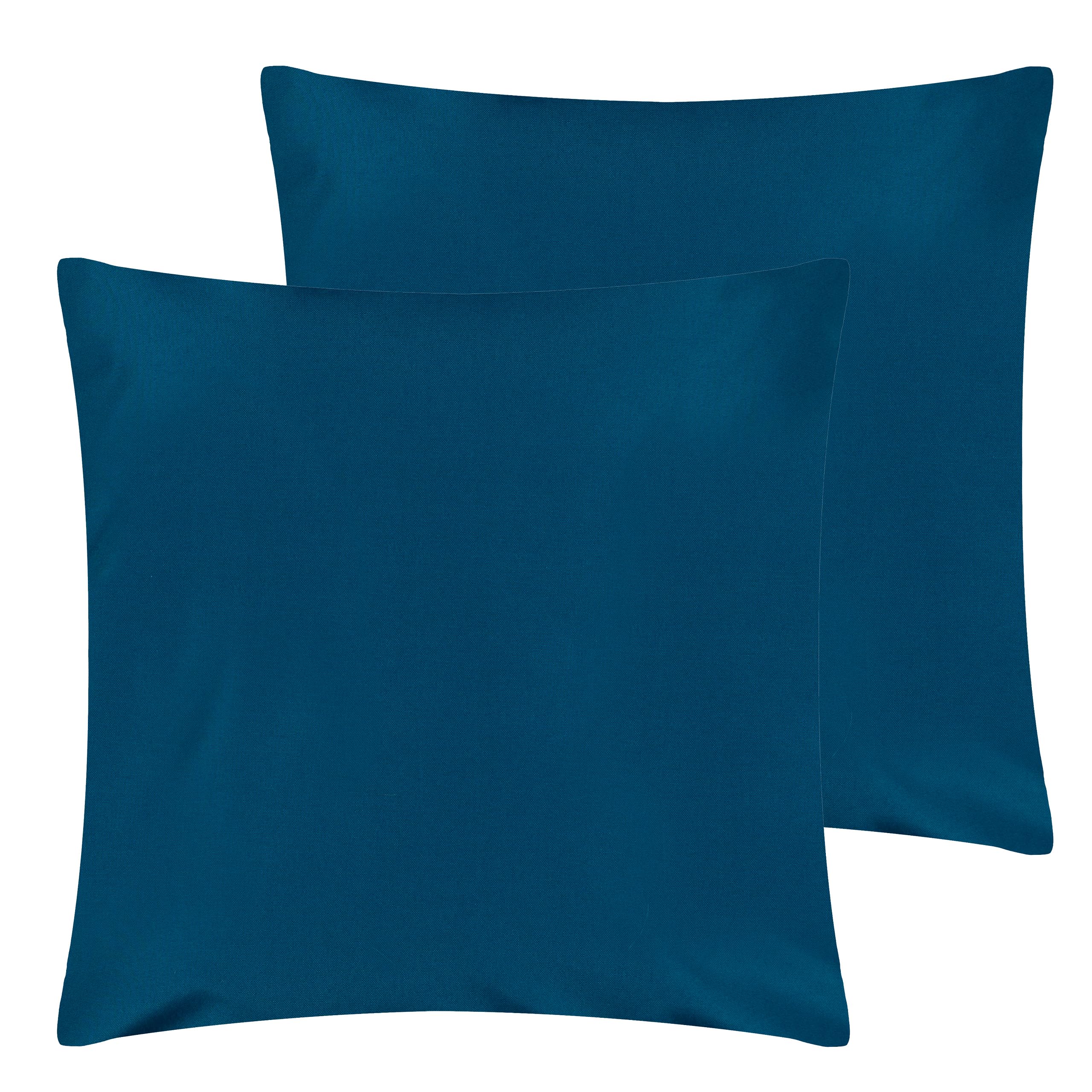 furn. Plain Outdoor Cushions Twin Pack,55 x 55cm