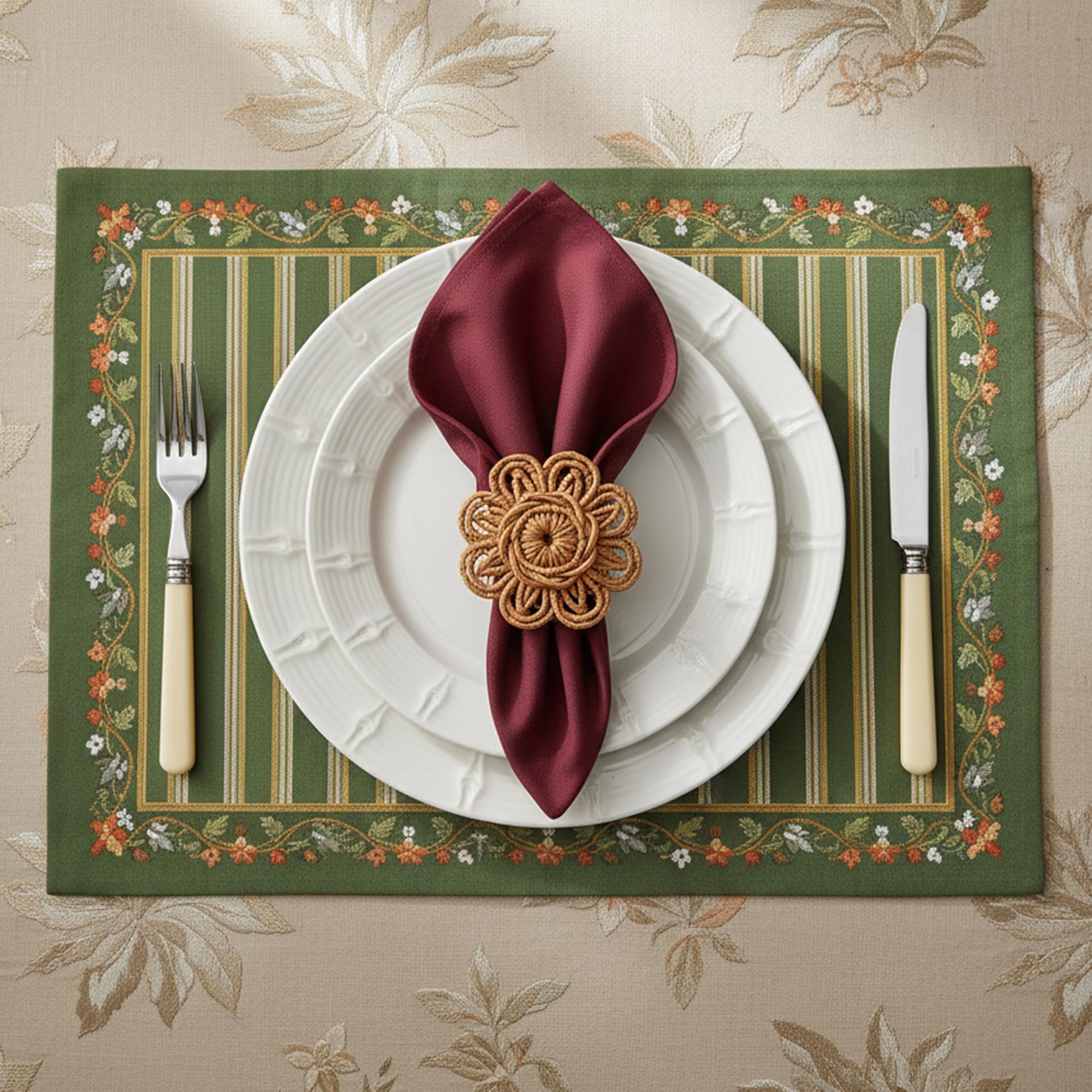 Tovaglioli in tessuto 40 x 40 cm, rosso (set da 12) in 100% cotone biologico, lavabili in tessuto per matrimoni, battesimi, compleanni e Natale, tovaglioli da tavolo sostenibili, eleganti