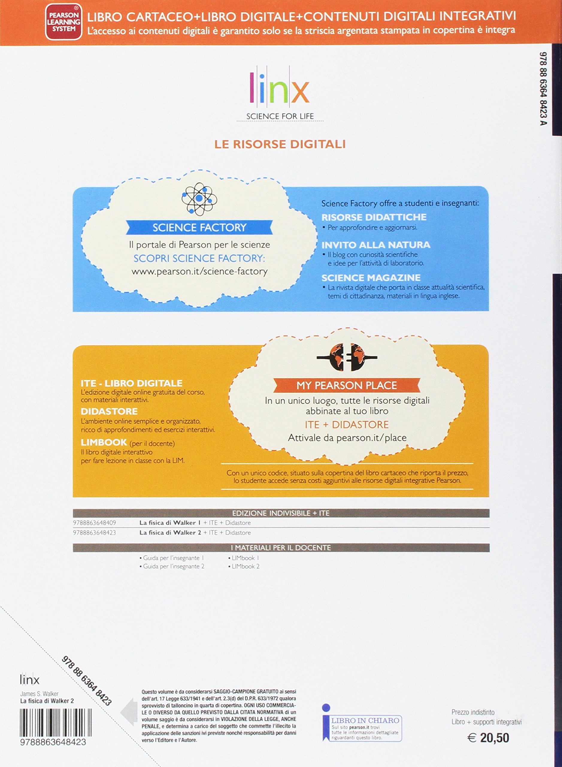 La fisica di Walker. Per le Scuole superiori. Con e-book. Con espansione online (Vol. 2)
