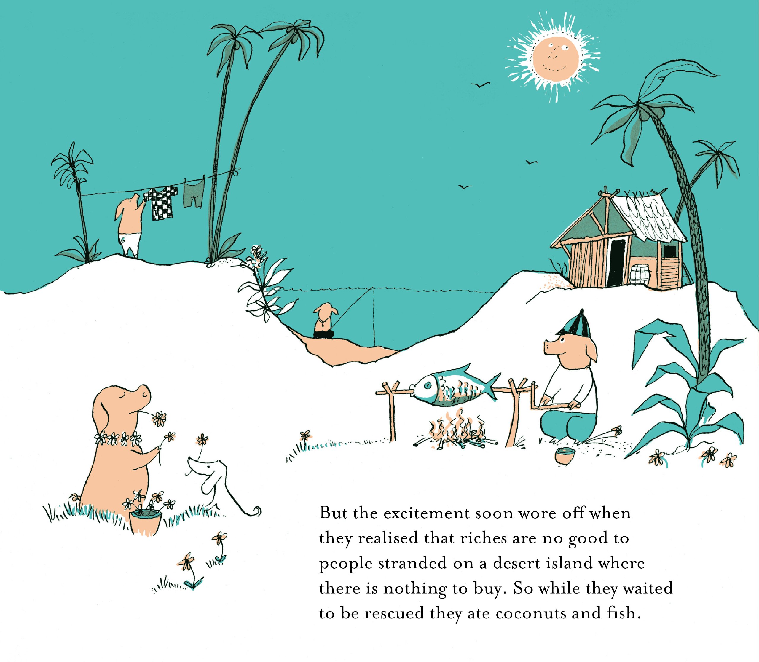 The Mellops go diving for treasure. Ediz. illustrata