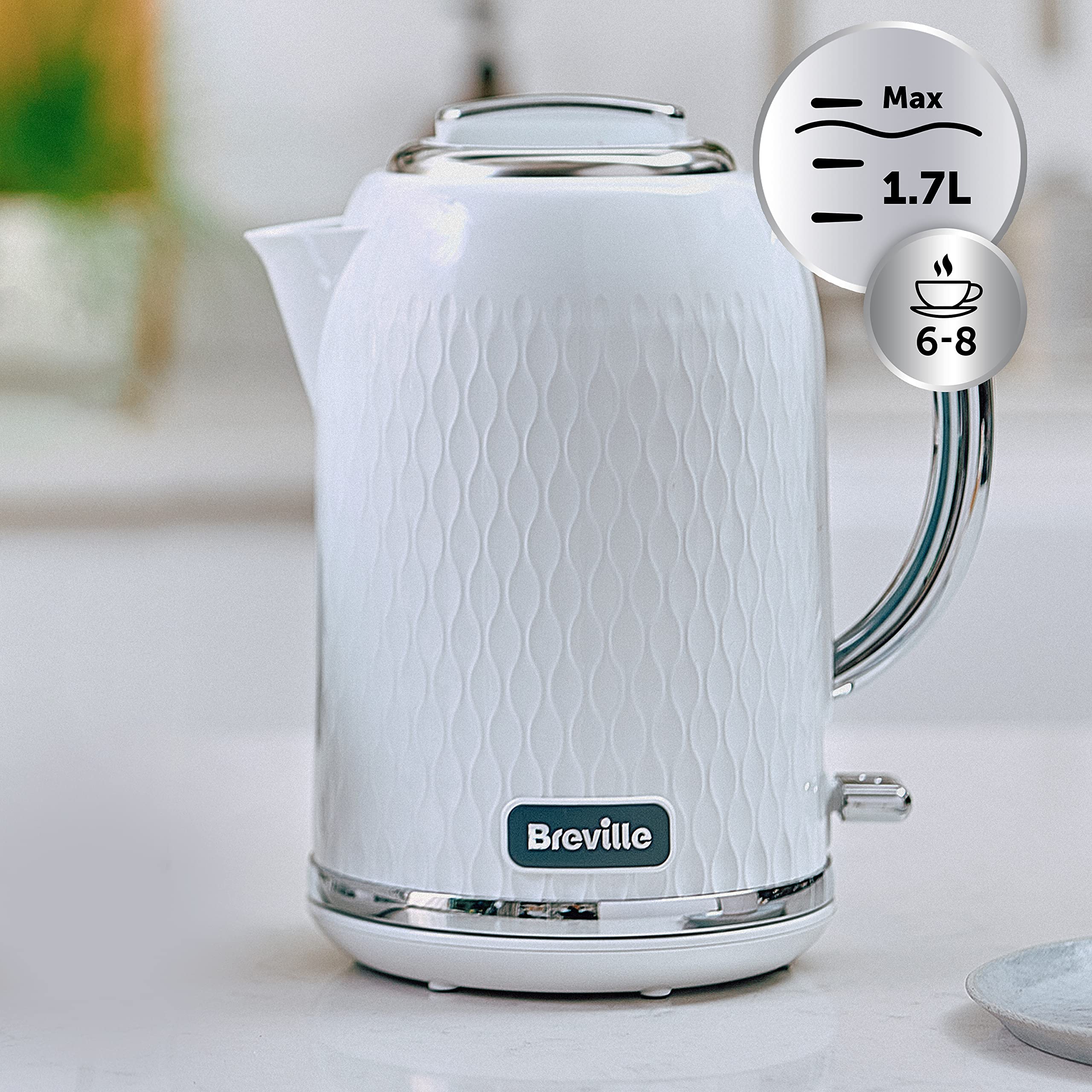 Breville Curve White Electric Kettle 
