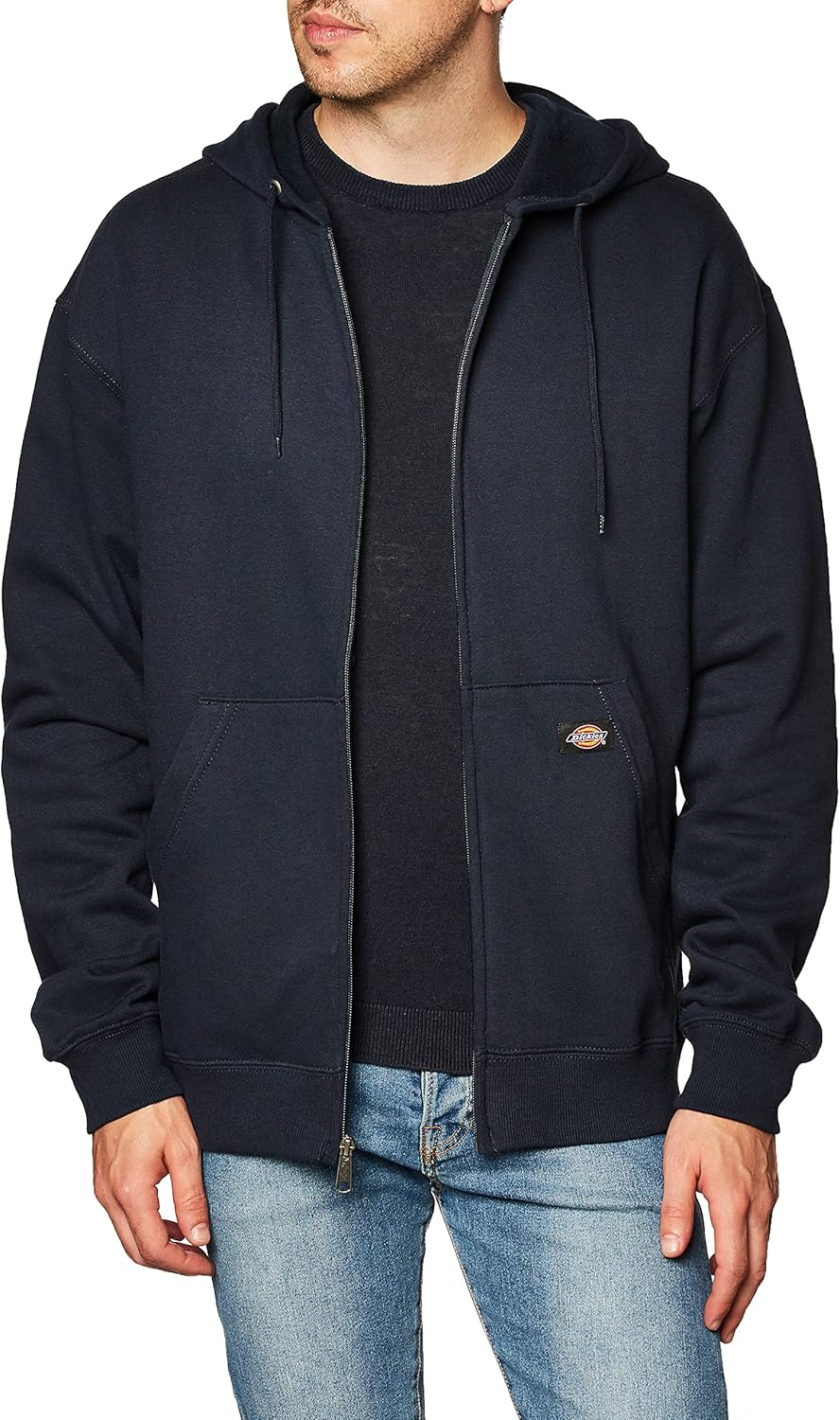 Dickies Men’s Full Zip Fleece Hoodie