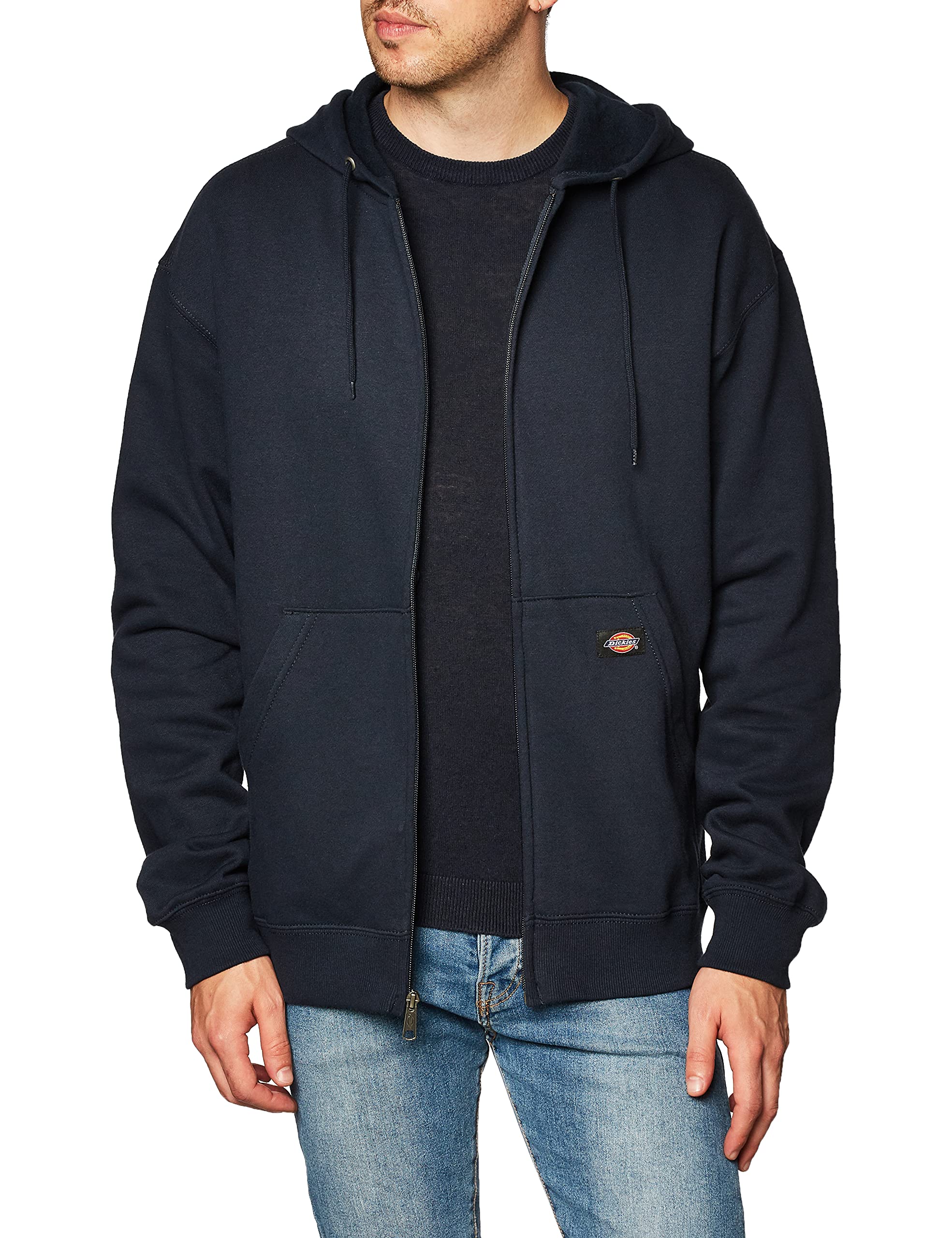 Dickies Men's Full Zip Fleece Hoodie