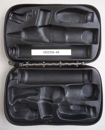 Welch Allyn 97150-M Halogen Hex Diagnostic Set with Standard Ophthalmoscope, Macro View Otoscope, Rechargeable, Hard Storage Case, Nickel-Cadmium Battery, IEC Plug Type-A, 3.5V