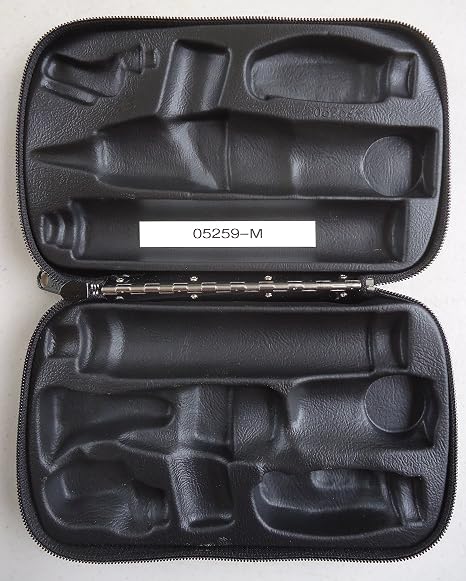 Welch Allyn 97150-M Halogen Hex Diagnostic Set with Standard Ophthalmoscope, Macro View Otoscope, Rechargeable, Hard Storage Case, Nickel-Cadmium Battery, IEC Plug Type-A, 3.5V