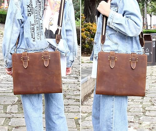 Miniatura 7 de Robrasim Funda de cuero hecha a mano, soporte para bloc de bocetos de artista para cuaderno de bocetos de 9 x 12 pulgadas, libro de dibujo y estuche