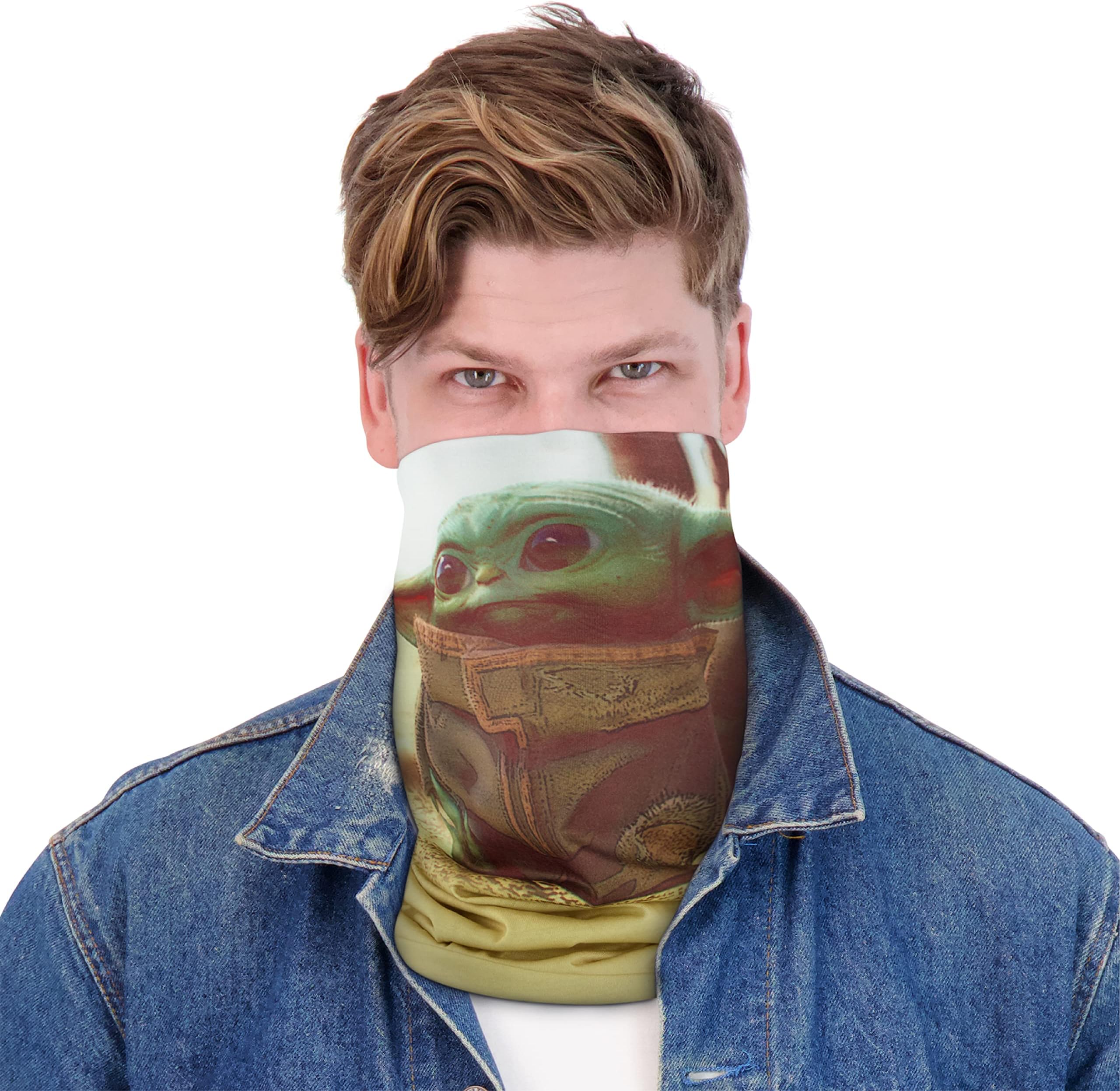 The Mandalorian The Child Grogu Polyester Neck Gaiter