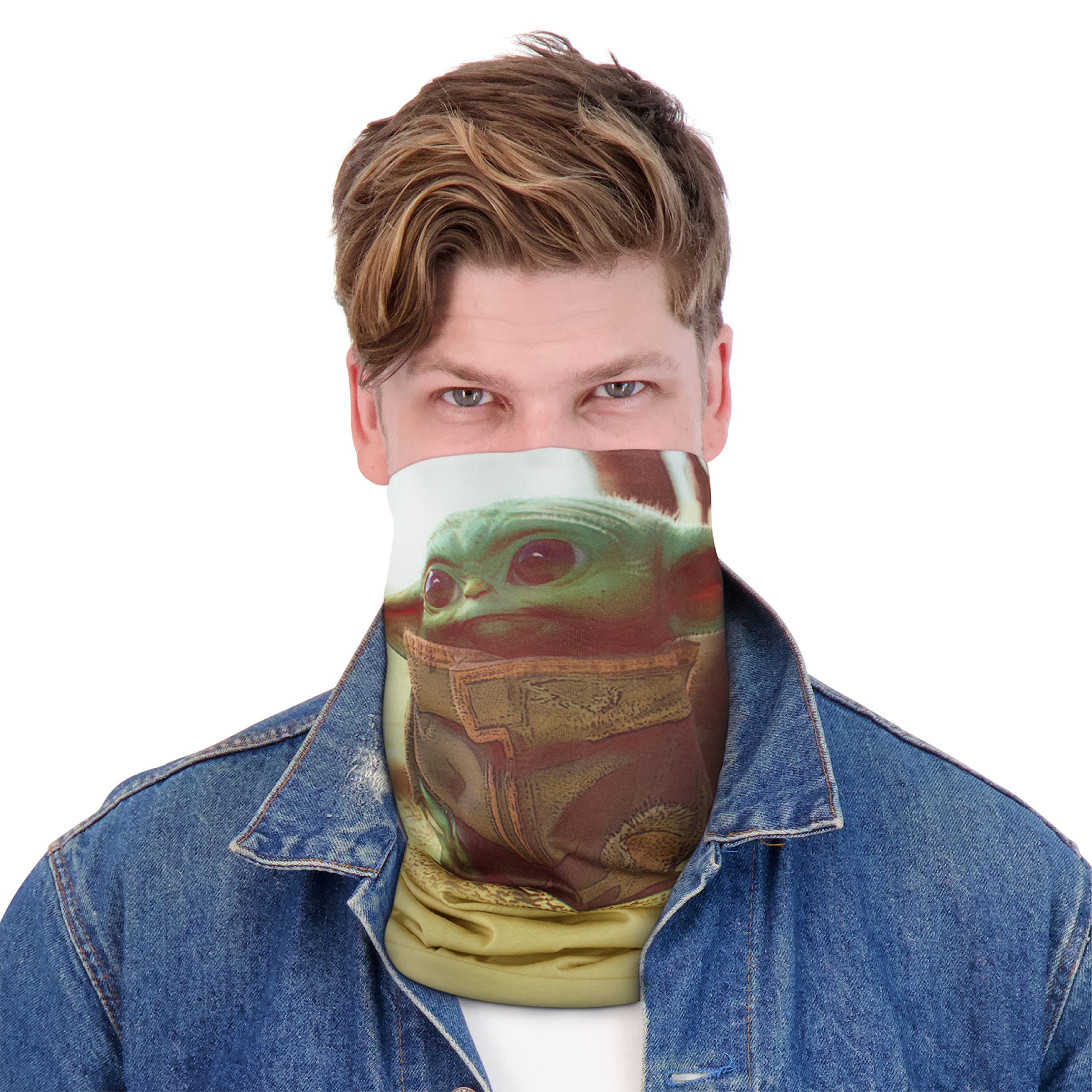 The Mandalorian The Child Grogu Polyester Neck Gaiter