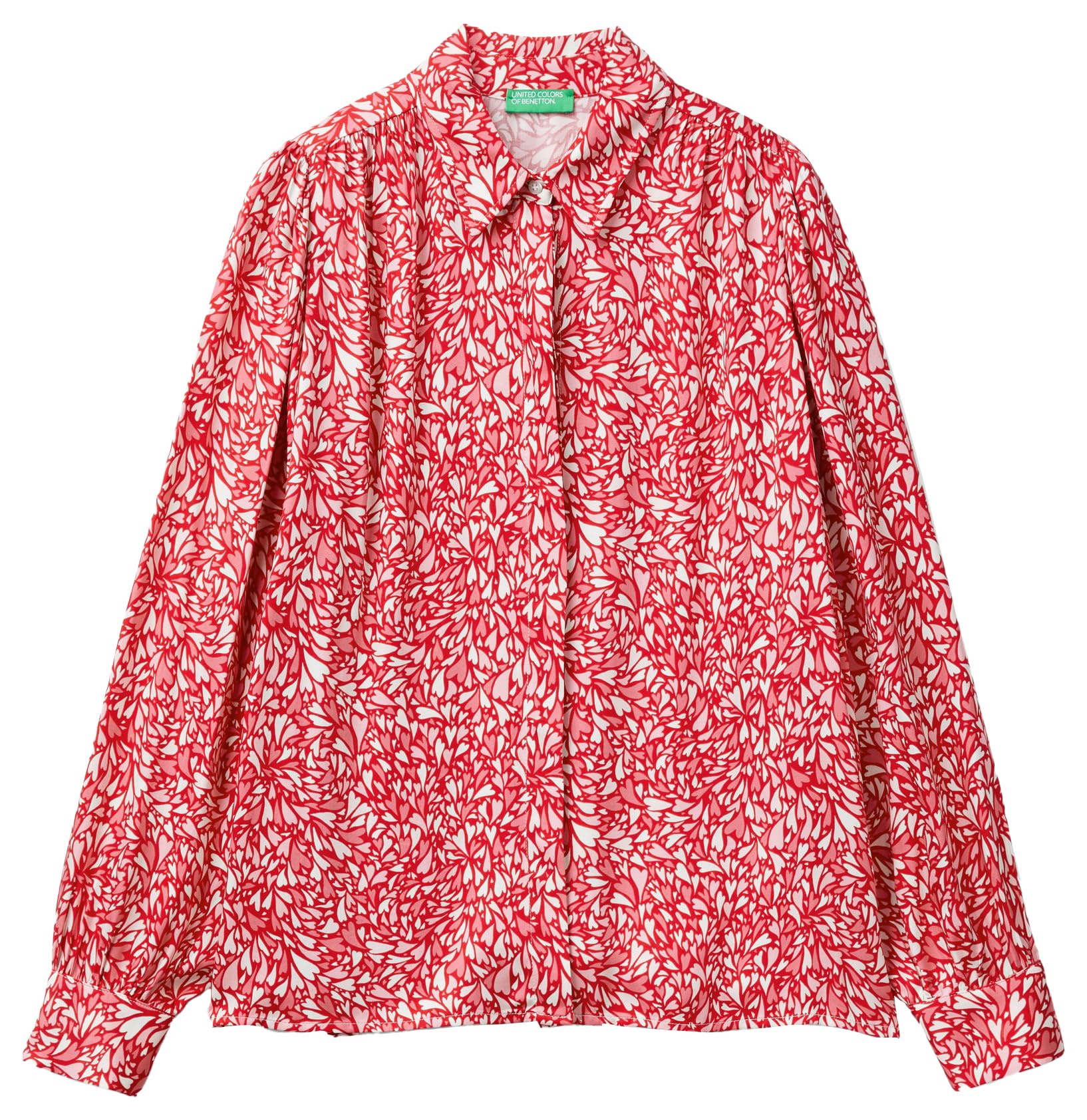 United Colors of Benetton Women's Shirt, Multicolour, S
