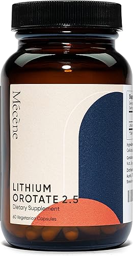 Orotato de litio 2,5 mg de litio elemental