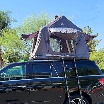 Nice C Inflatable Rooftop Tent, SUV Truck Car Roof Tent (Black&Grey)