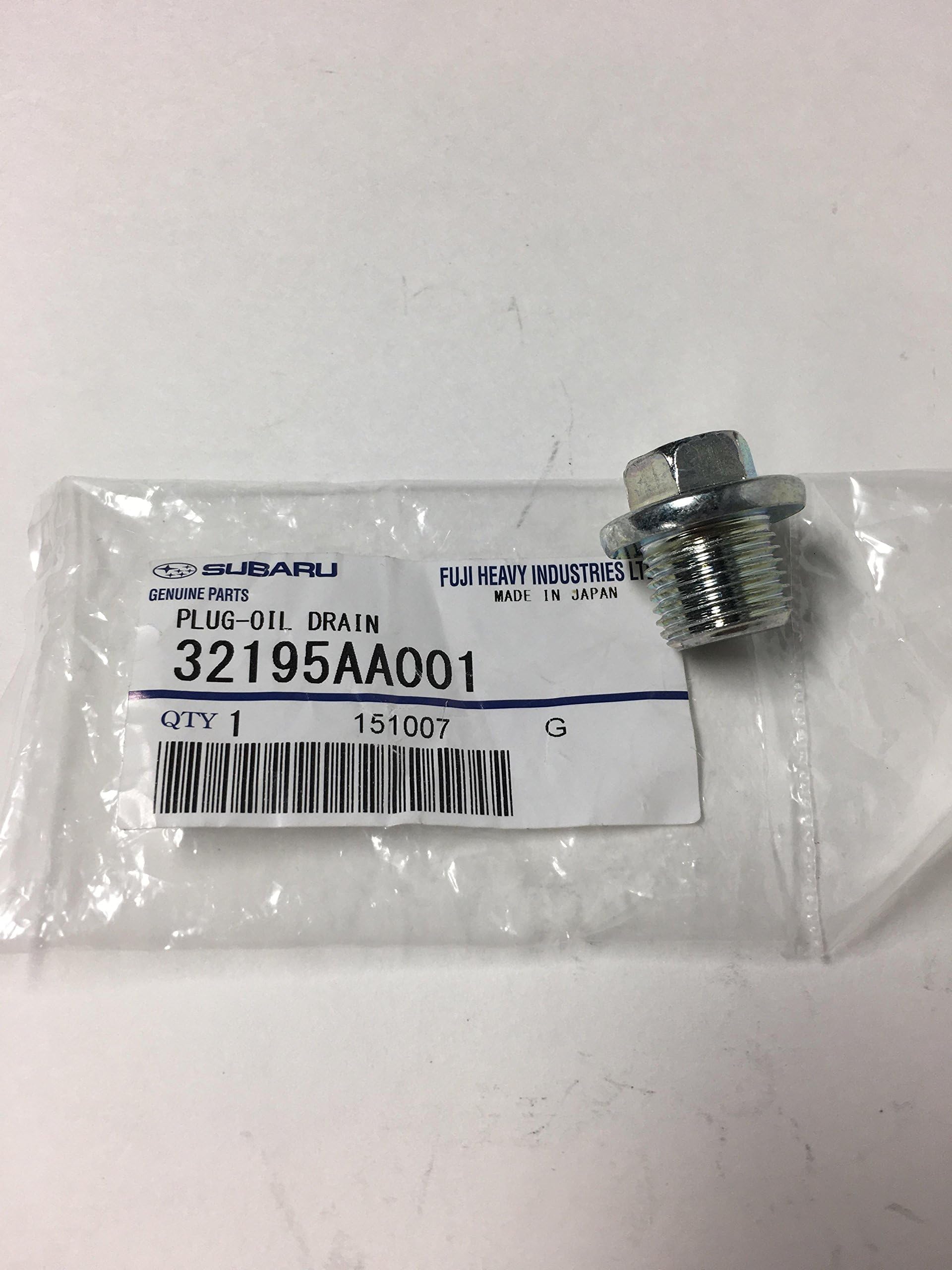 Subaru 32195AA001 Plug-Oil Drain, 1 Pack