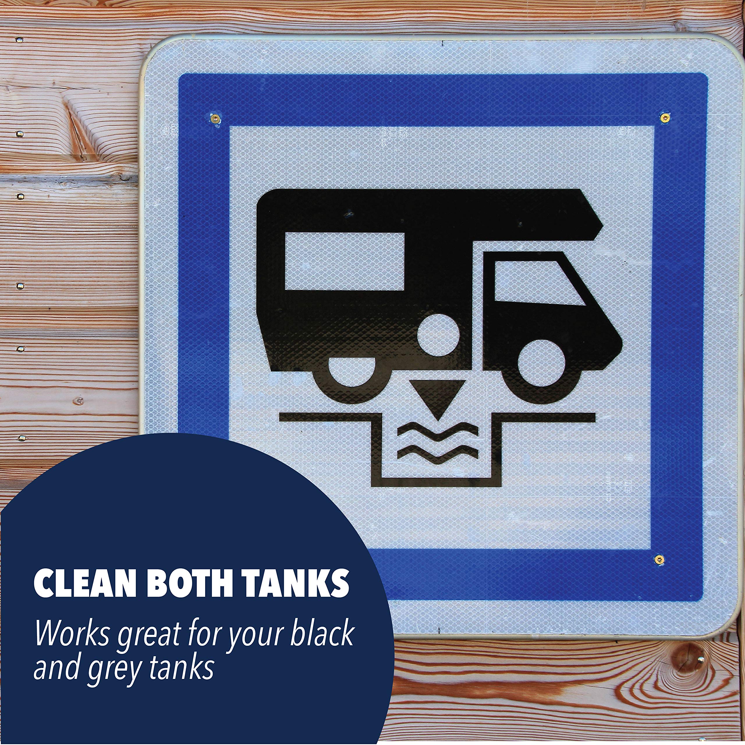 Caravan RV Sensor and Tank CLEANER Fix sensors, clear toilet and tank