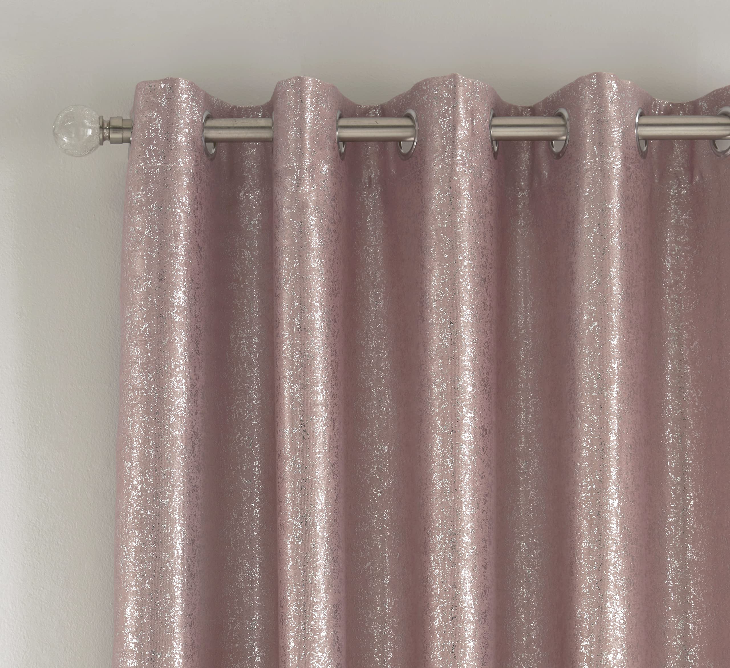 Enhanced Living Tende argentate, rosa, larghezza 168 cm x altezza 90 cm (229 cm)