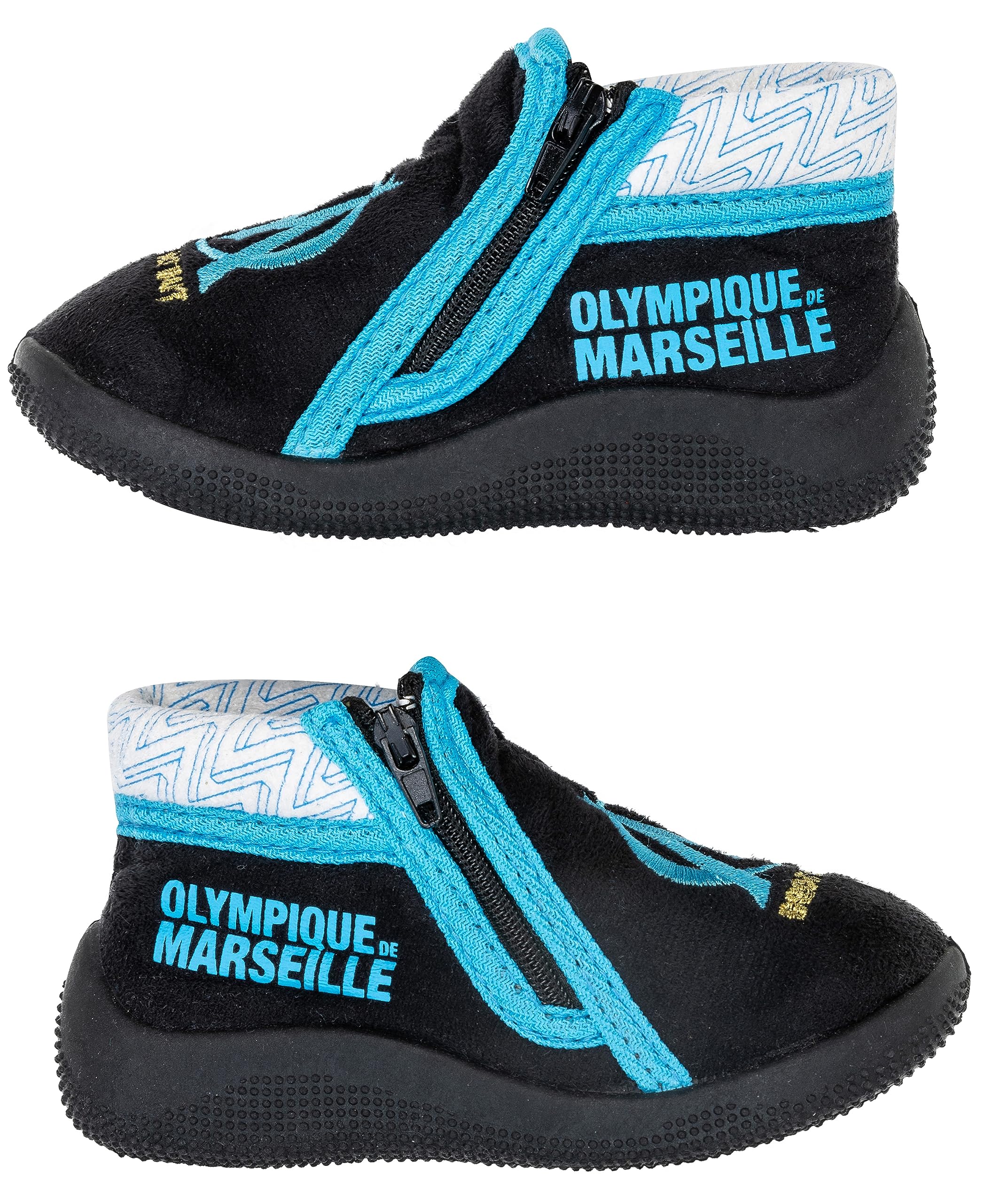OLYMPIQUE DE MARSEILLE Chaussons bébé garçon Om - Collection Officielle