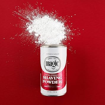 Magic Shaving Powder, Extra Strength by Soft Sheen Carson for Men - 5 oz Shave Powder