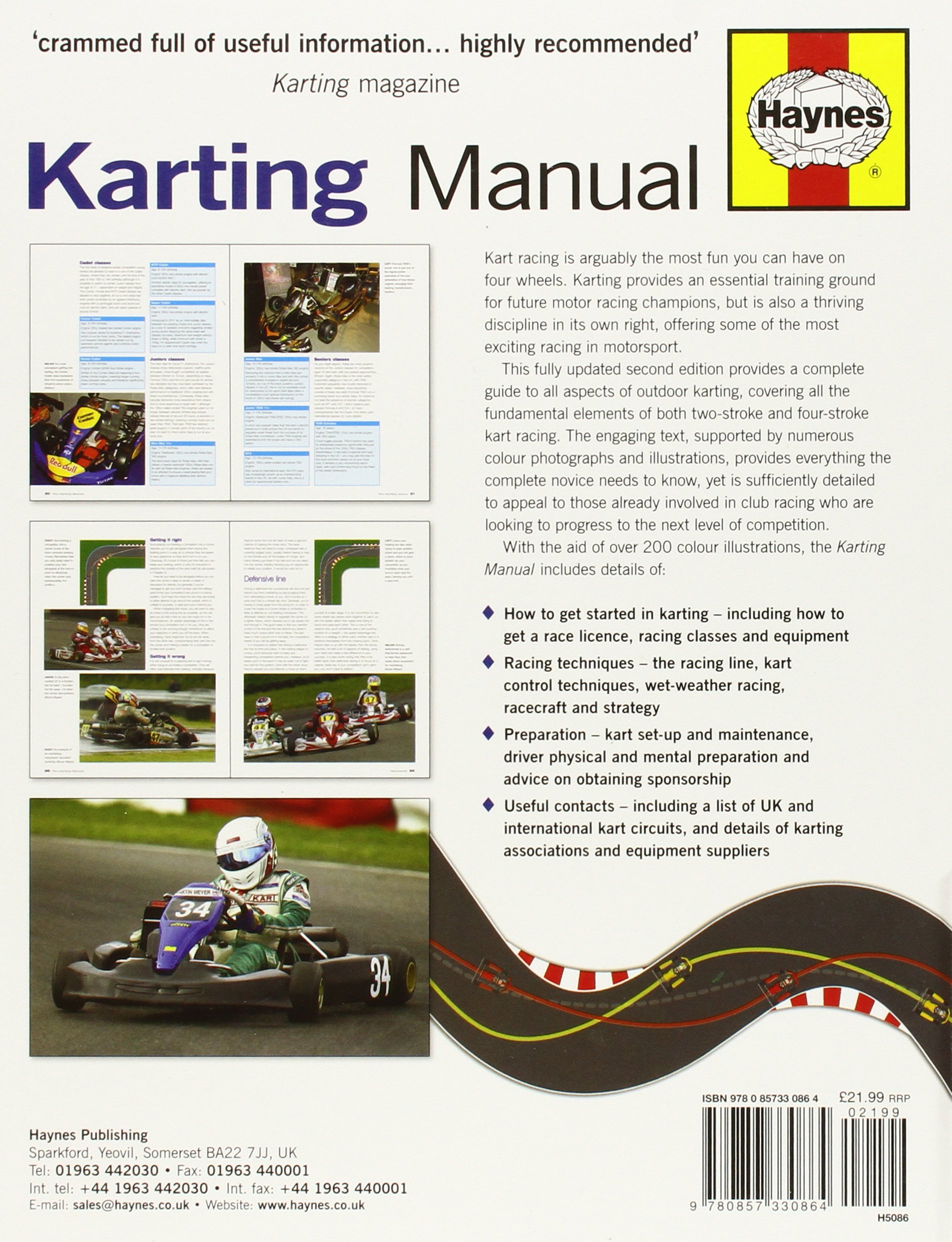 Karting Manual: The complete beginner's guide to competitive kart racing